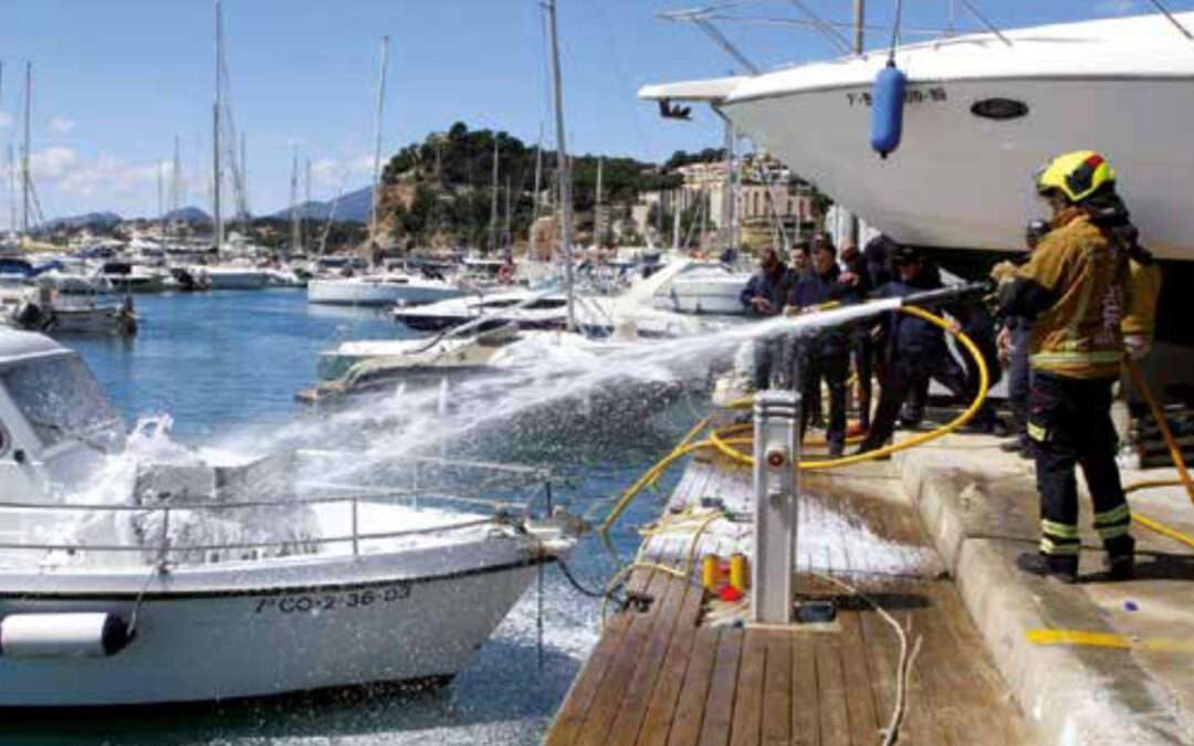 Simulacro sobre incendios y evacuación